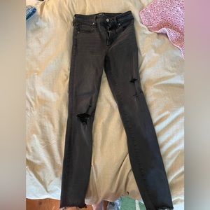 New Abercrombie black skinny jeans !